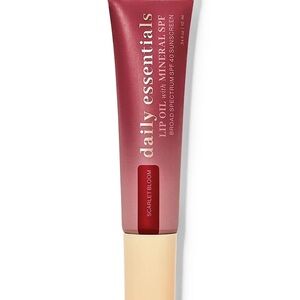 Bath and Body Works Daily Essentials Scarlet Bloom Lip Oil w/ Mineral SPF